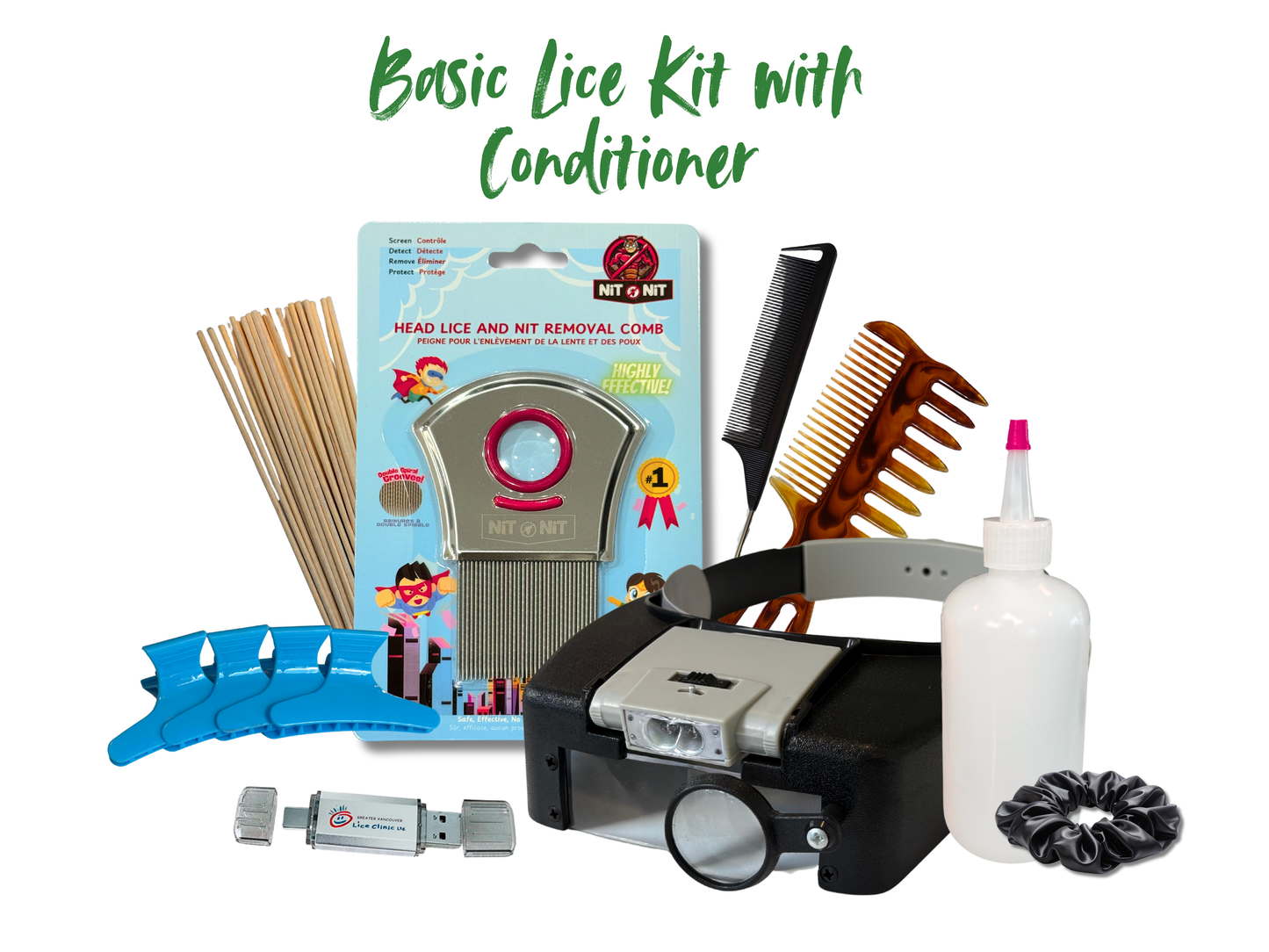 Basic Lice Kit with Conditioner
