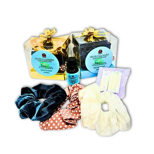 Nit Nit Peppermint Scrunchie Set