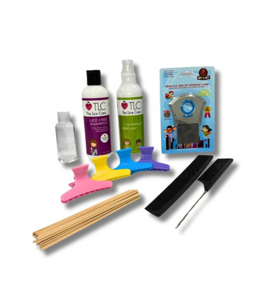 Essential Lice Treatment & Prevention Kit – With 2oz Lice Oil